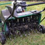 Lawn aeration near me by EcoScapes Lawn Care