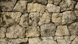 Decorative Rock Installation